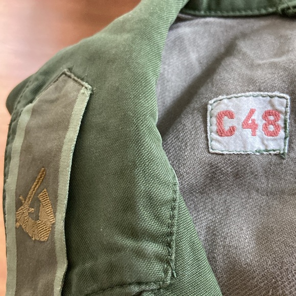 Vintage Swedish M59 jacket from 60s amazing vintage details and style size M - Picture 9 of 9